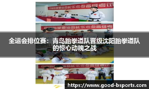 全运会排位赛：青岛跆拳道队晋级沈阳跆拳道队的惊心动魄之战